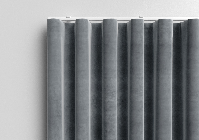 Velvet Opulence (Blackout), Storm Grey - Made to Measure Curtains - Image 14